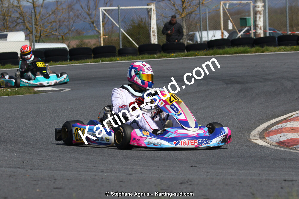 30 & 31/03/2019 : 2ème manche du Championnat du Sud à Belmont sur Rance (Photos Stéphane Agnus) 2019 — karting
