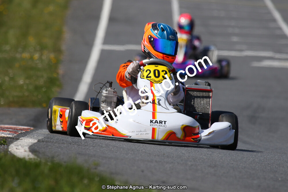 30 & 31/03/2019 : 2ème manche du Championnat du Sud à Belmont sur Rance (Photos Stéphane Agnus) 2019 — karting