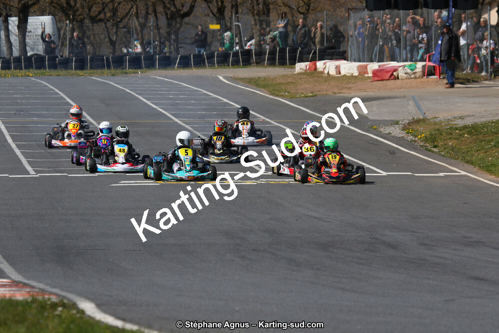 30 & 31/03/2019 : 2ème manche du Championnat du Sud à Belmont sur Rance (Photos Stéphane Agnus) 2019 — karting