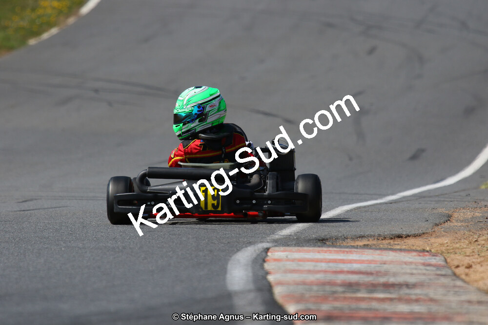 30 & 31/03/2019 : 2ème manche du Championnat du Sud à Belmont sur Rance (Photos Stéphane Agnus) 2019 — karting