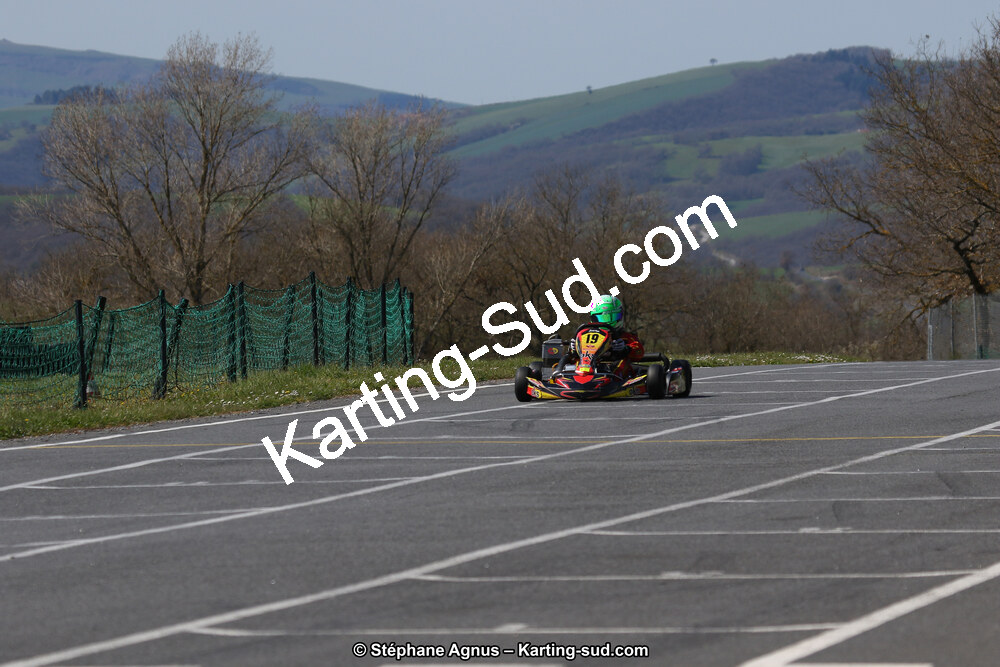 30 & 31/03/2019 : 2ème manche du Championnat du Sud à Belmont sur Rance (Photos Stéphane Agnus) 2019 — karting