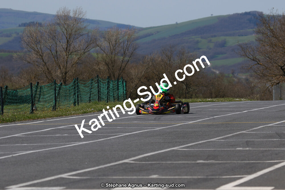 30 & 31/03/2019 : 2ème manche du Championnat du Sud à Belmont sur Rance (Photos Stéphane Agnus) 2019 — karting