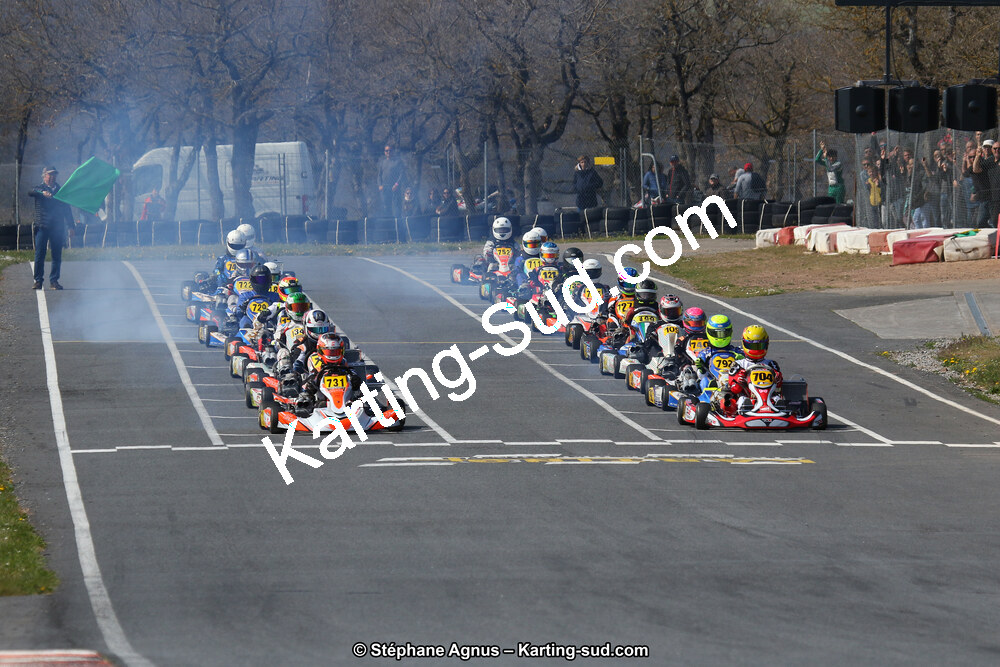 30 & 31/03/2019 : 2ème manche du Championnat du Sud à Belmont sur Rance (Photos Stéphane Agnus) 2019 — karting
