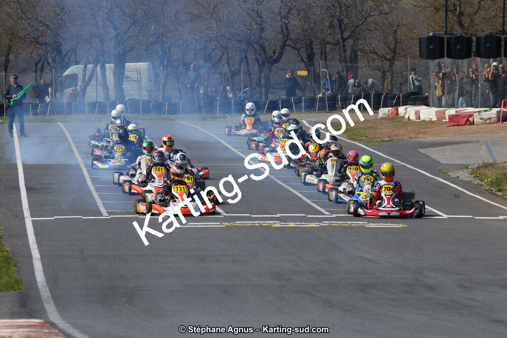 30 & 31/03/2019 : 2ème manche du Championnat du Sud à Belmont sur Rance (Photos Stéphane Agnus) 2019 — karting