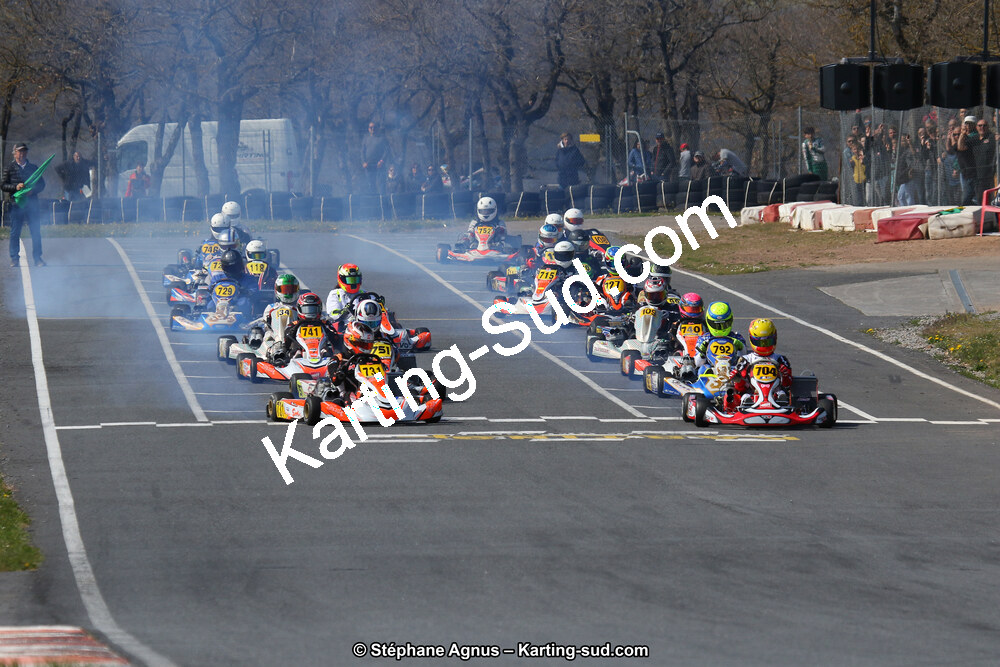 30 & 31/03/2019 : 2ème manche du Championnat du Sud à Belmont sur Rance (Photos Stéphane Agnus) 2019 — karting