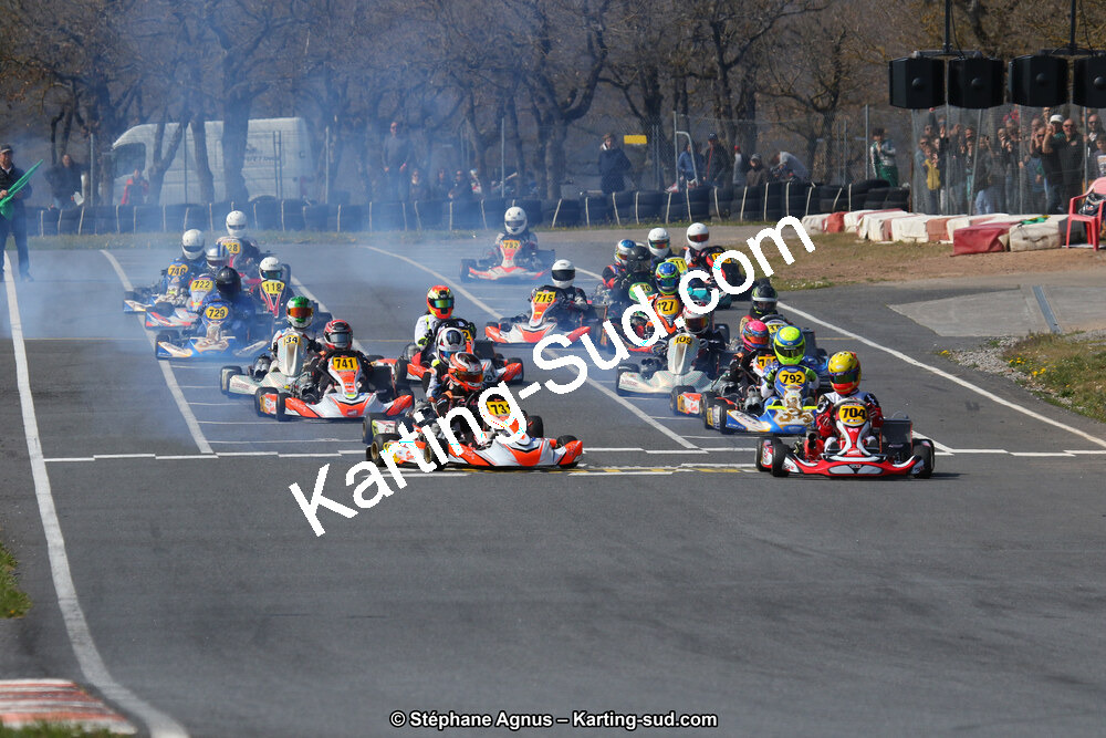 30 & 31/03/2019 : 2ème manche du Championnat du Sud à Belmont sur Rance (Photos Stéphane Agnus) 2019 — karting