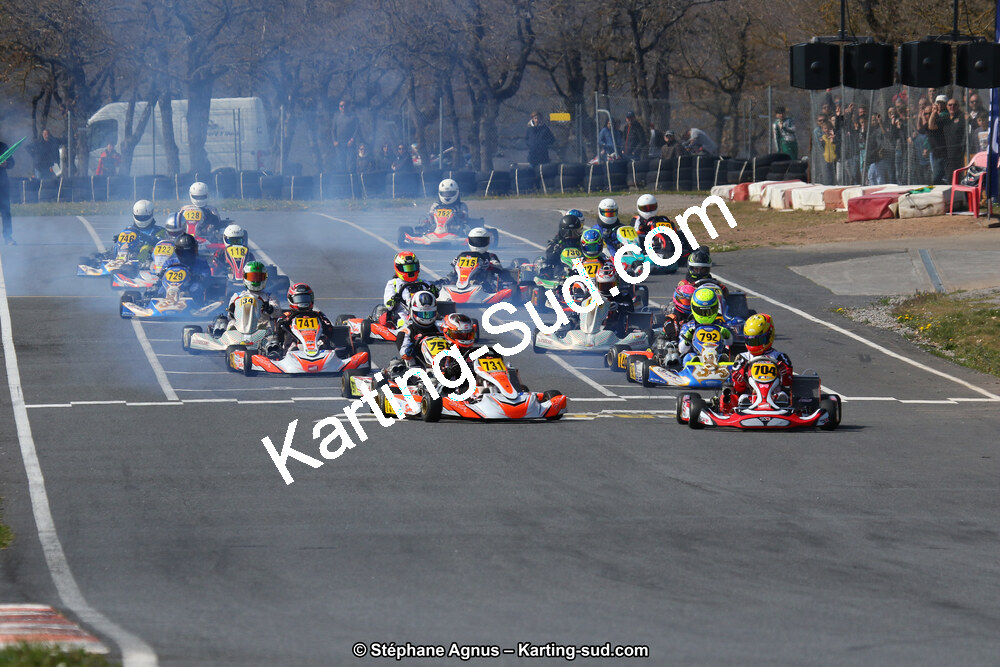 30 & 31/03/2019 : 2ème manche du Championnat du Sud à Belmont sur Rance (Photos Stéphane Agnus) 2019 — karting