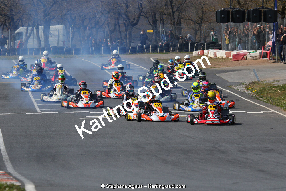 30 & 31/03/2019 : 2ème manche du Championnat du Sud à Belmont sur Rance (Photos Stéphane Agnus) 2019 — karting