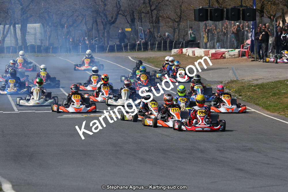 30 & 31/03/2019 : 2ème manche du Championnat du Sud à Belmont sur Rance (Photos Stéphane Agnus) 2019 — karting