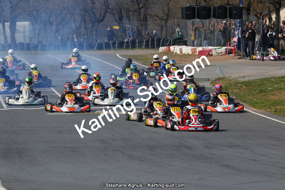 30 & 31/03/2019 : 2ème manche du Championnat du Sud à Belmont sur Rance (Photos Stéphane Agnus) 2019 — karting