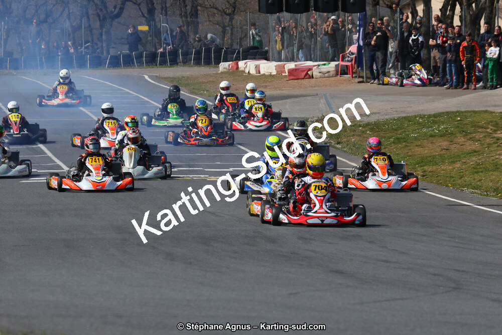 30 & 31/03/2019 : 2ème manche du Championnat du Sud à Belmont sur Rance (Photos Stéphane Agnus) 2019 — karting