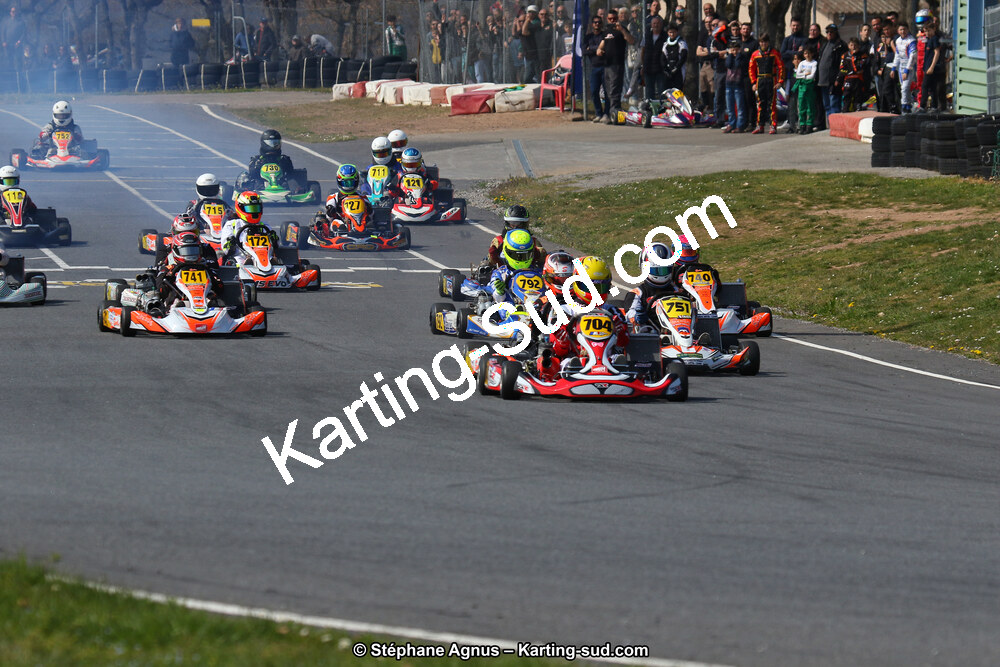 30 & 31/03/2019 : 2ème manche du Championnat du Sud à Belmont sur Rance (Photos Stéphane Agnus) 2019 — karting