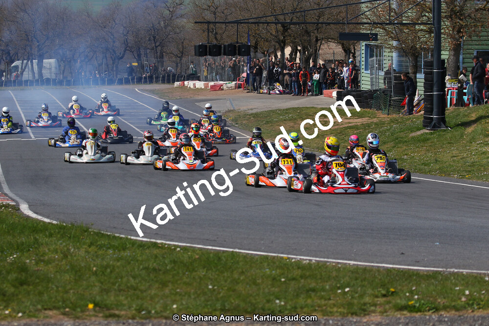 30 & 31/03/2019 : 2ème manche du Championnat du Sud à Belmont sur Rance (Photos Stéphane Agnus) 2019 — karting