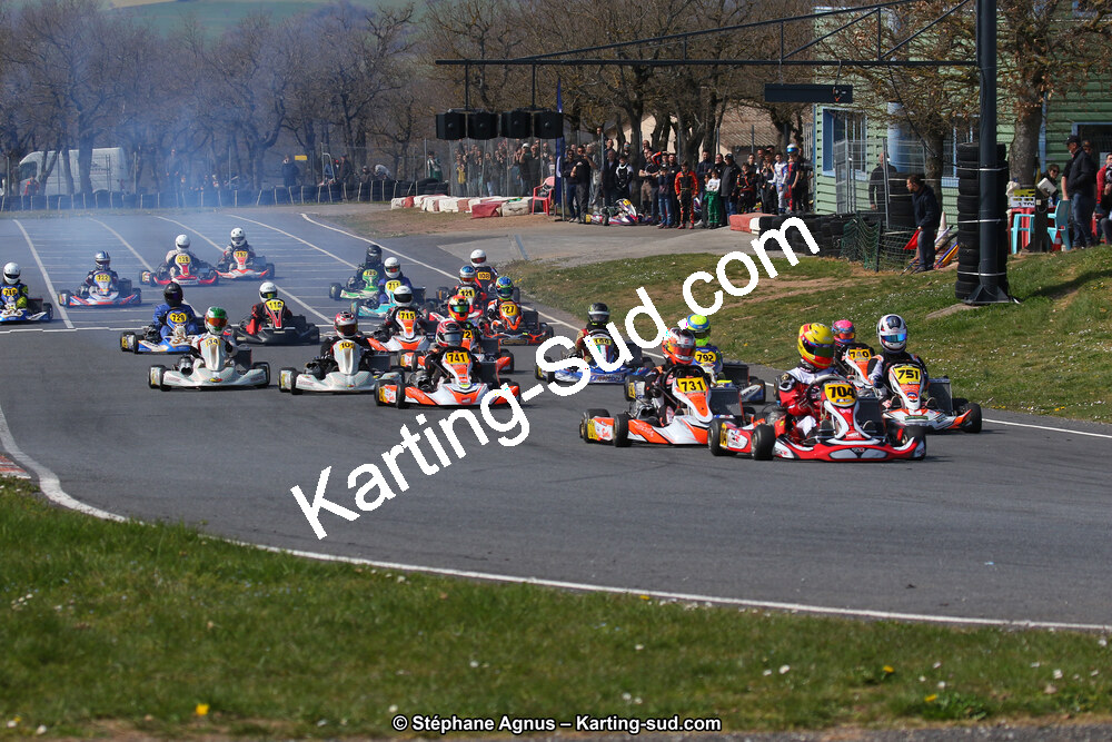 30 & 31/03/2019 : 2ème manche du Championnat du Sud à Belmont sur Rance (Photos Stéphane Agnus) 2019 — karting