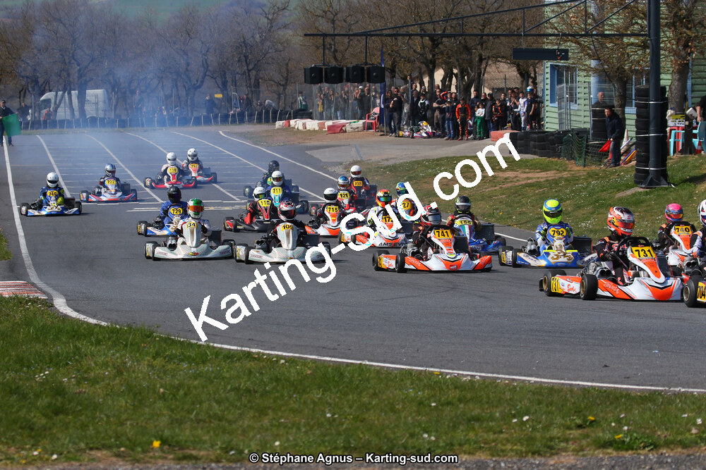 30 & 31/03/2019 : 2ème manche du Championnat du Sud à Belmont sur Rance (Photos Stéphane Agnus) 2019 — karting