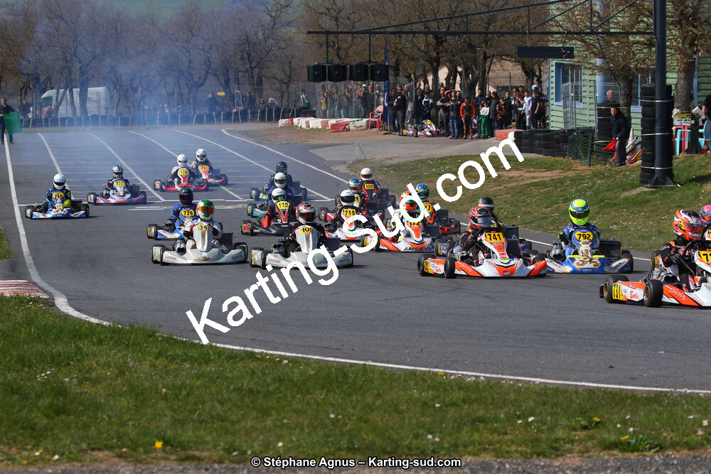 30 & 31/03/2019 : 2ème manche du Championnat du Sud à Belmont sur Rance (Photos Stéphane Agnus) 2019 — karting