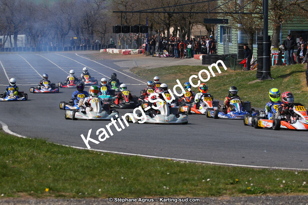 30 & 31/03/2019 : 2ème manche du Championnat du Sud à Belmont sur Rance (Photos Stéphane Agnus) 2019 — karting