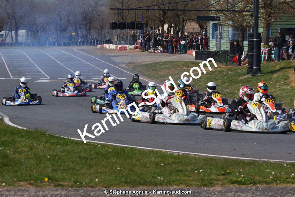 30 & 31/03/2019 : 2ème manche du Championnat du Sud à Belmont sur Rance (Photos Stéphane Agnus) 2019 — karting