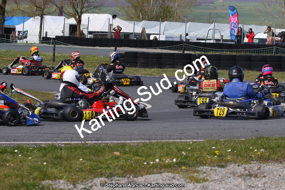 30 & 31/03/2019 : 2ème manche du Championnat du Sud à Belmont sur Rance (Photos Stéphane Agnus) 2019 — karting