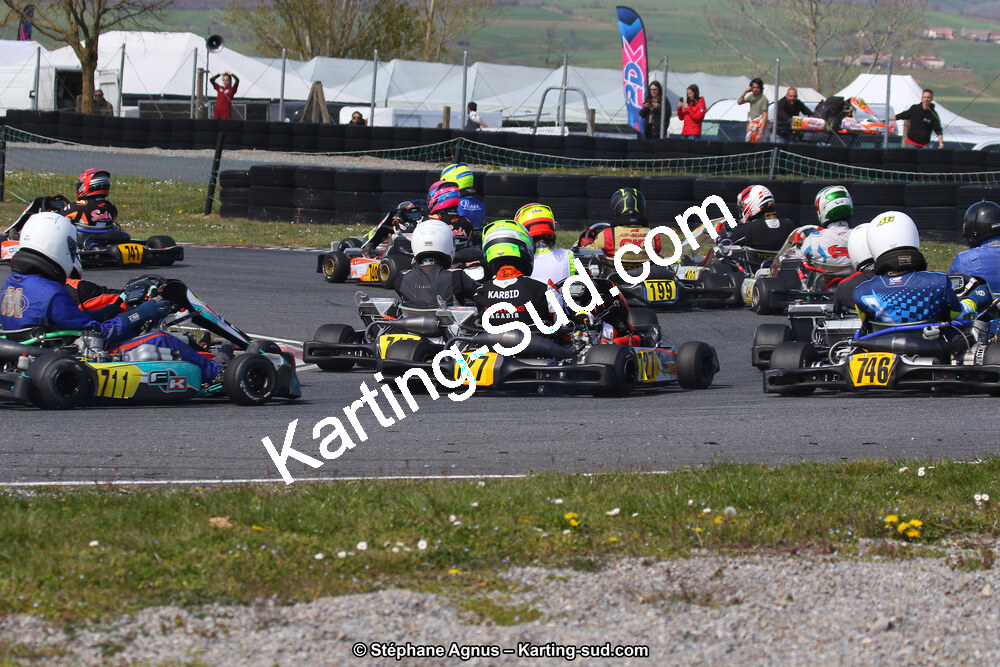 30 & 31/03/2019 : 2ème manche du Championnat du Sud à Belmont sur Rance (Photos Stéphane Agnus) 2019 — karting