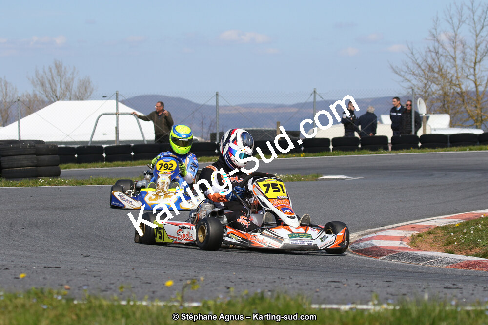 30 & 31/03/2019 : 2ème manche du Championnat du Sud à Belmont sur Rance (Photos Stéphane Agnus) 2019 — karting