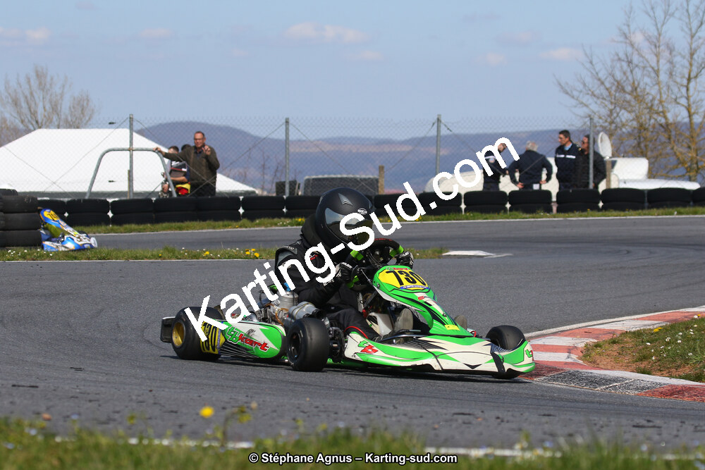 30 & 31/03/2019 : 2ème manche du Championnat du Sud à Belmont sur Rance (Photos Stéphane Agnus) 2019 — karting