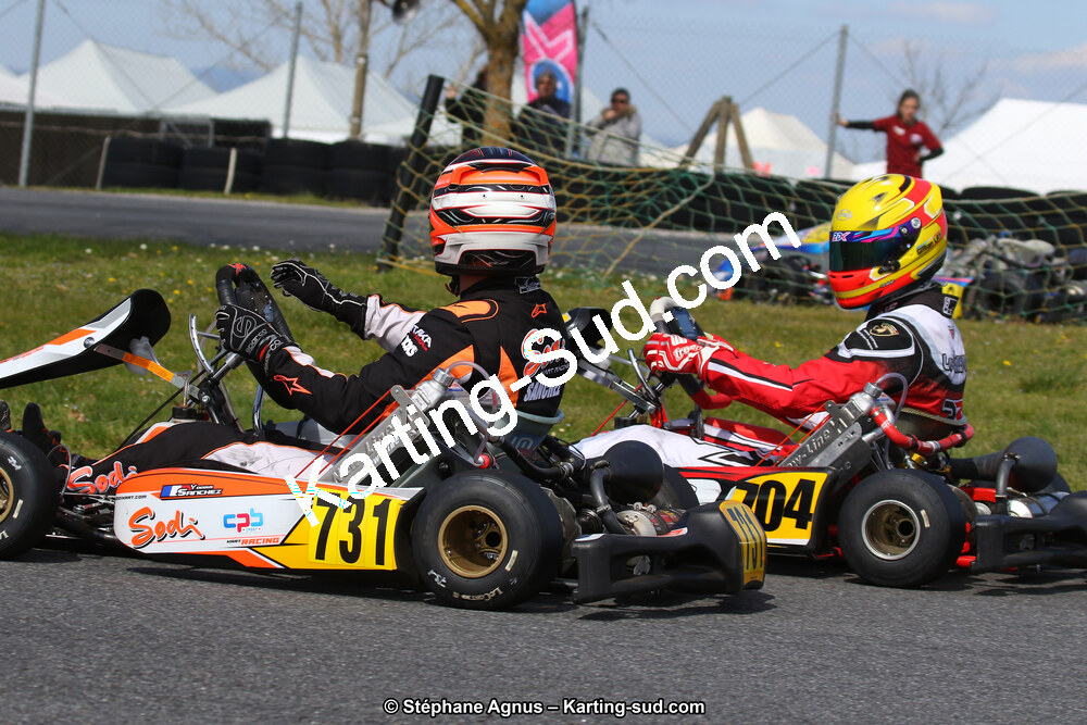 30 & 31/03/2019 : 2ème manche du Championnat du Sud à Belmont sur Rance (Photos Stéphane Agnus) 2019 — karting