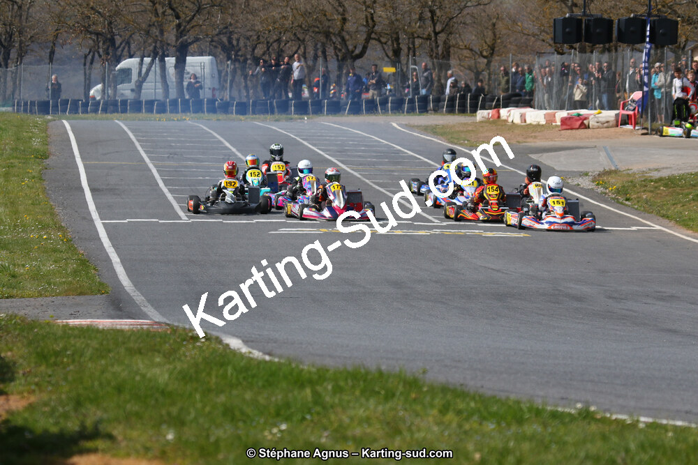 30 & 31/03/2019 : 2ème manche du Championnat du Sud à Belmont sur Rance (Photos Stéphane Agnus) 2019 — karting