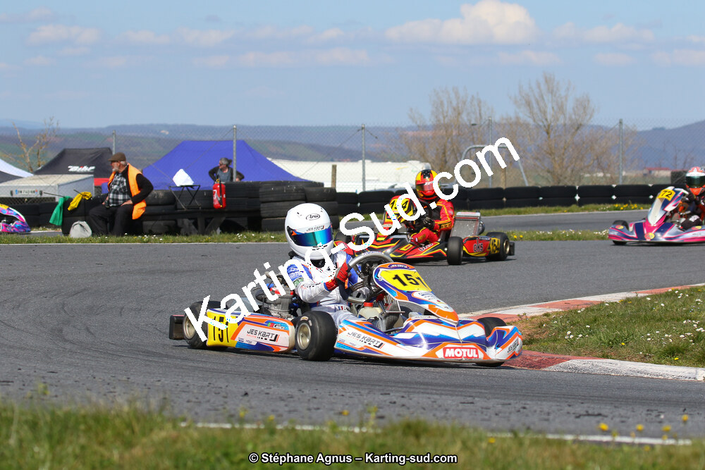30 & 31/03/2019 : 2ème manche du Championnat du Sud à Belmont sur Rance (Photos Stéphane Agnus) 2019 — karting