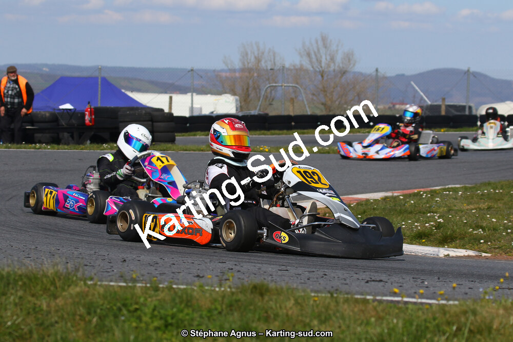 30 & 31/03/2019 : 2ème manche du Championnat du Sud à Belmont sur Rance (Photos Stéphane Agnus) 2019 — karting