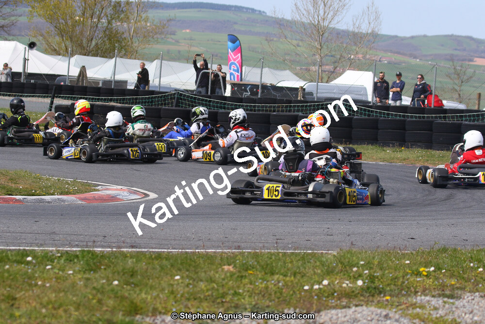 30 & 31/03/2019 : 2ème manche du Championnat du Sud à Belmont sur Rance (Photos Stéphane Agnus) 2019 — karting
