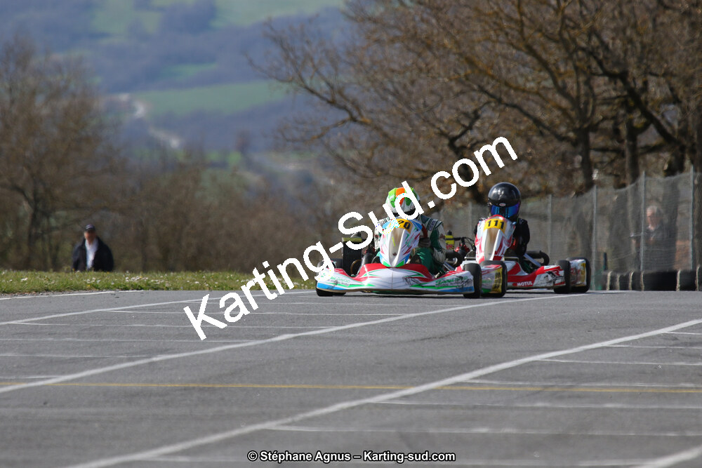 30 & 31/03/2019 : 2ème manche du Championnat du Sud à Belmont sur Rance (Photos Stéphane Agnus) 2019 — karting