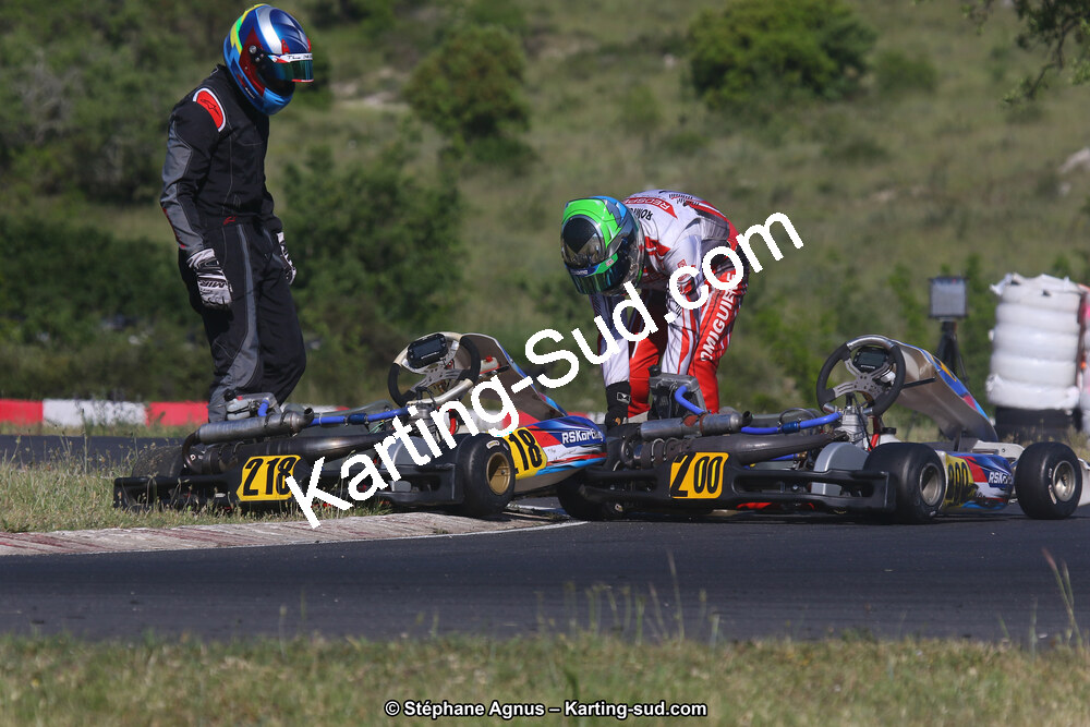 01 & 02/06/2019 : 4ème manche du Championnat du Sud à Ganges (Photos Stéphane Agnus) 2019 — karting