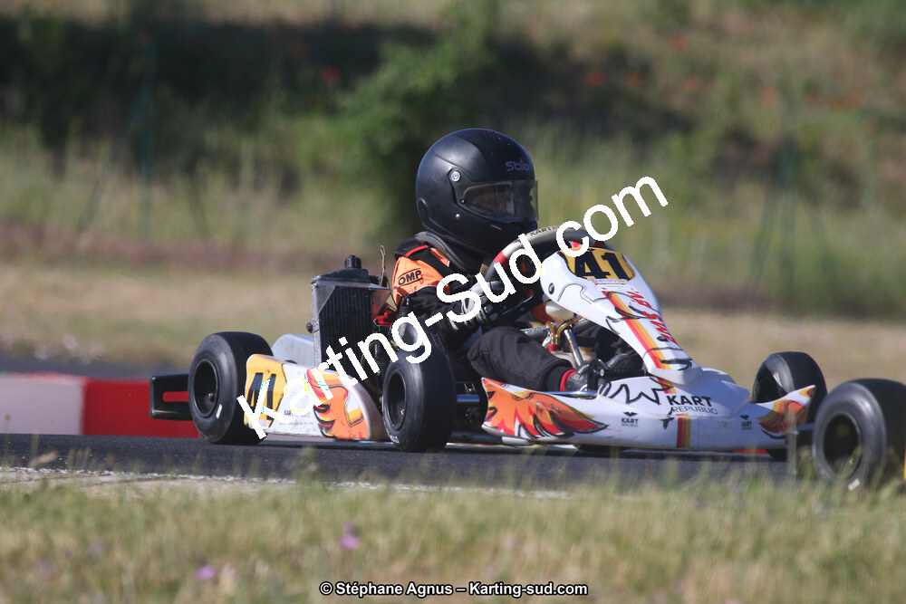 01 & 02/06/2019 : 4ème manche du Championnat du Sud à Ganges (Photos Stéphane Agnus) 2019 — karting
