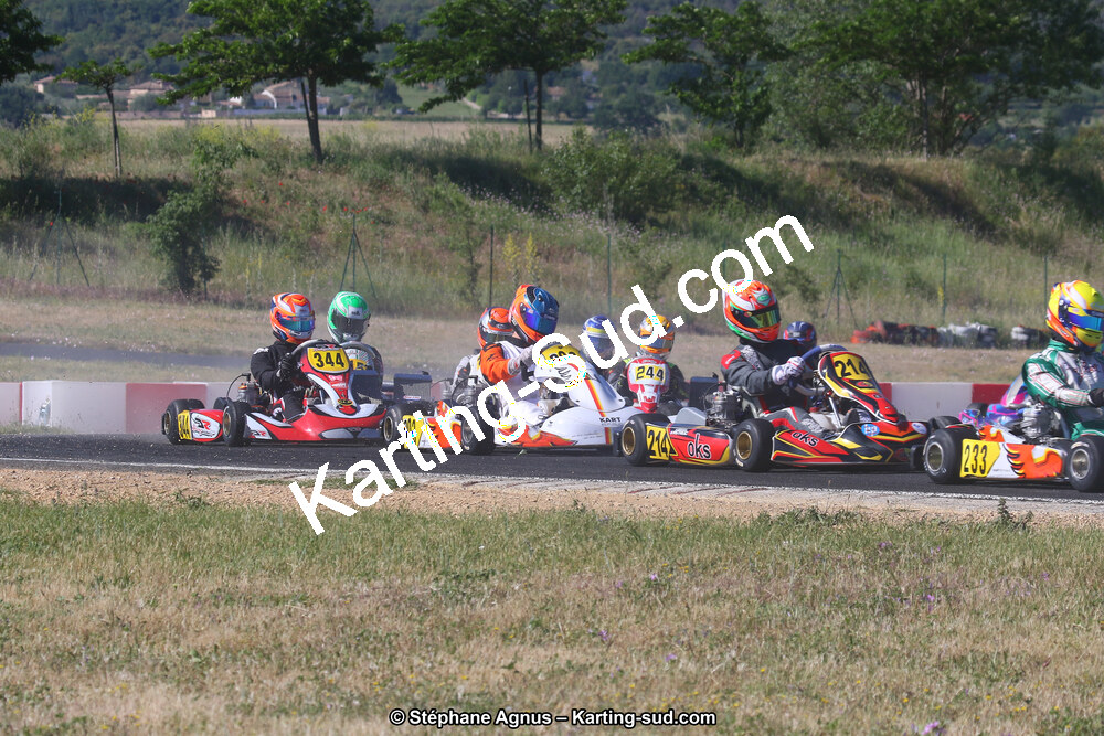 01 & 02/06/2019 : 4ème manche du Championnat du Sud à Ganges (Photos Stéphane Agnus) 2019 — karting