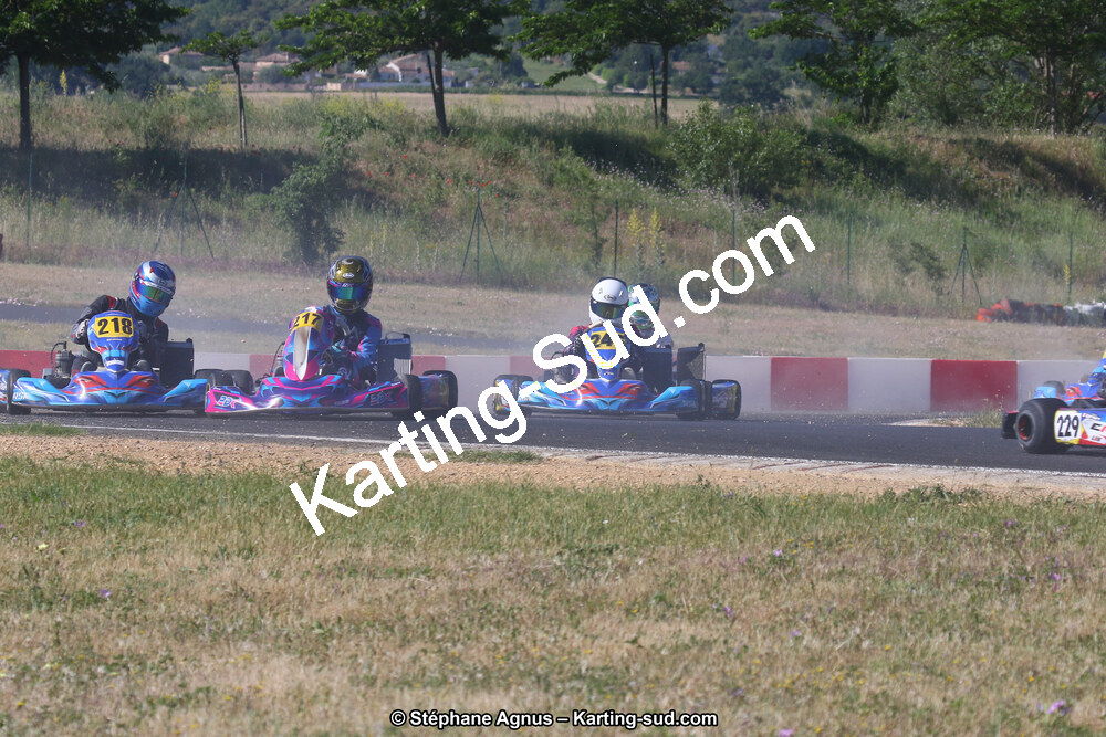 01 & 02/06/2019 : 4ème manche du Championnat du Sud à Ganges (Photos Stéphane Agnus) 2019 — karting