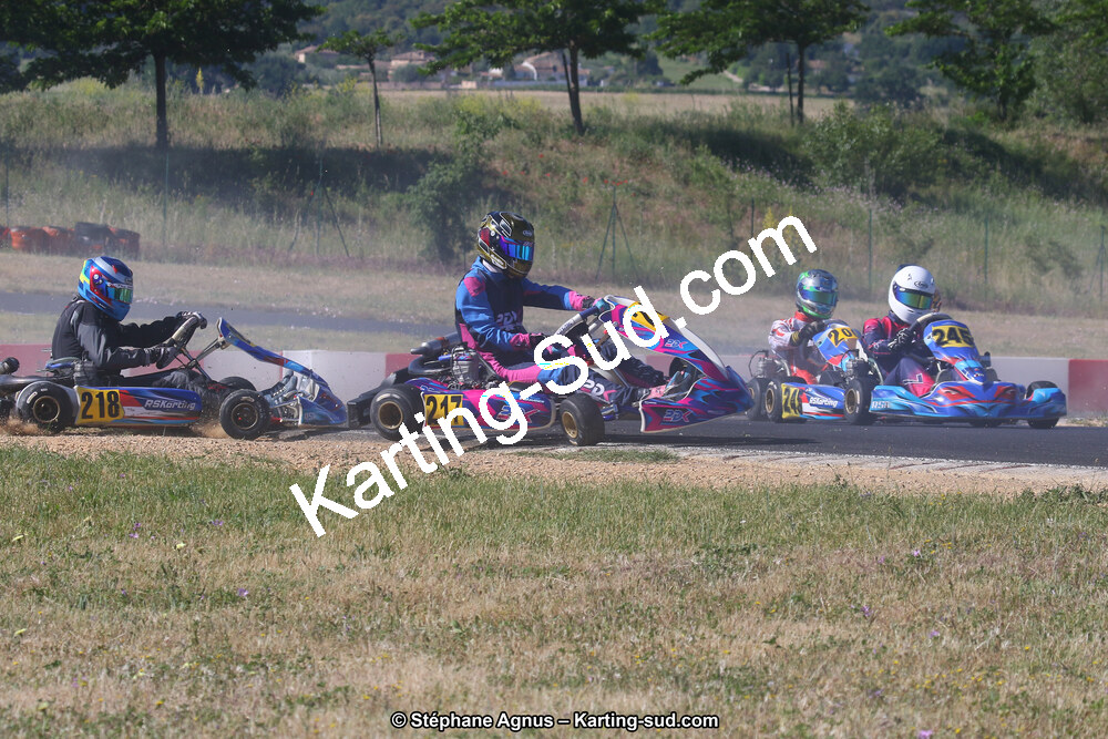 01 & 02/06/2019 : 4ème manche du Championnat du Sud à Ganges (Photos Stéphane Agnus) 2019 — karting