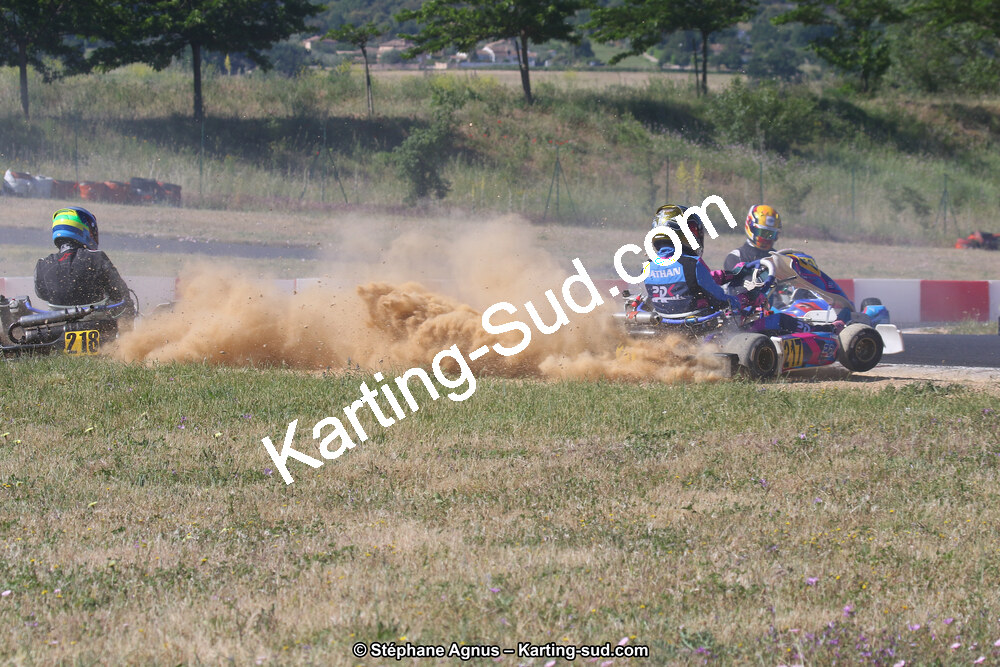 01 & 02/06/2019 : 4ème manche du Championnat du Sud à Ganges (Photos Stéphane Agnus) 2019 — karting