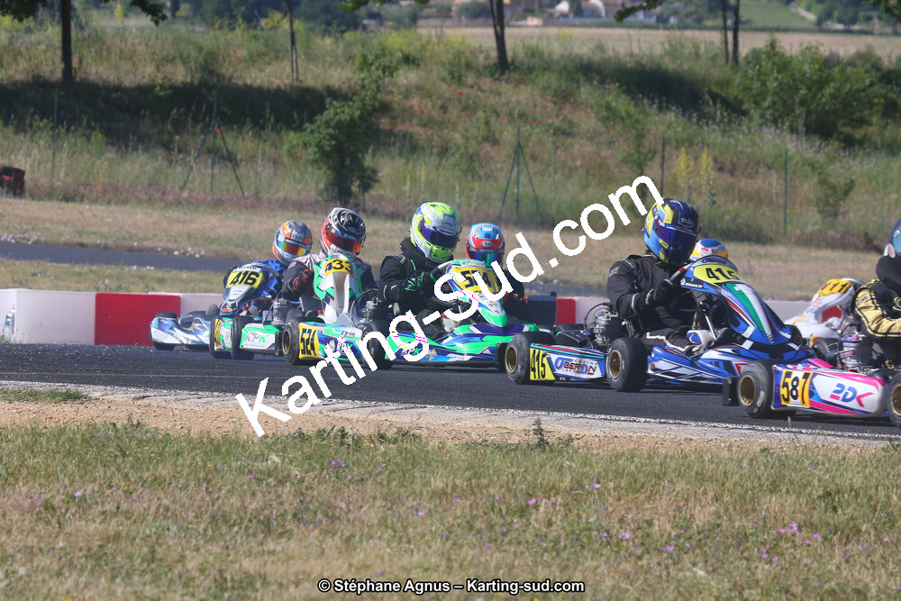 01 & 02/06/2019 : 4ème manche du Championnat du Sud à Ganges (Photos Stéphane Agnus) 2019 — karting
