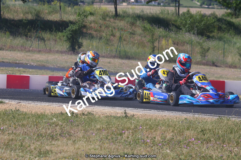 01 & 02/06/2019 : 4ème manche du Championnat du Sud à Ganges (Photos Stéphane Agnus) 2019 — karting
