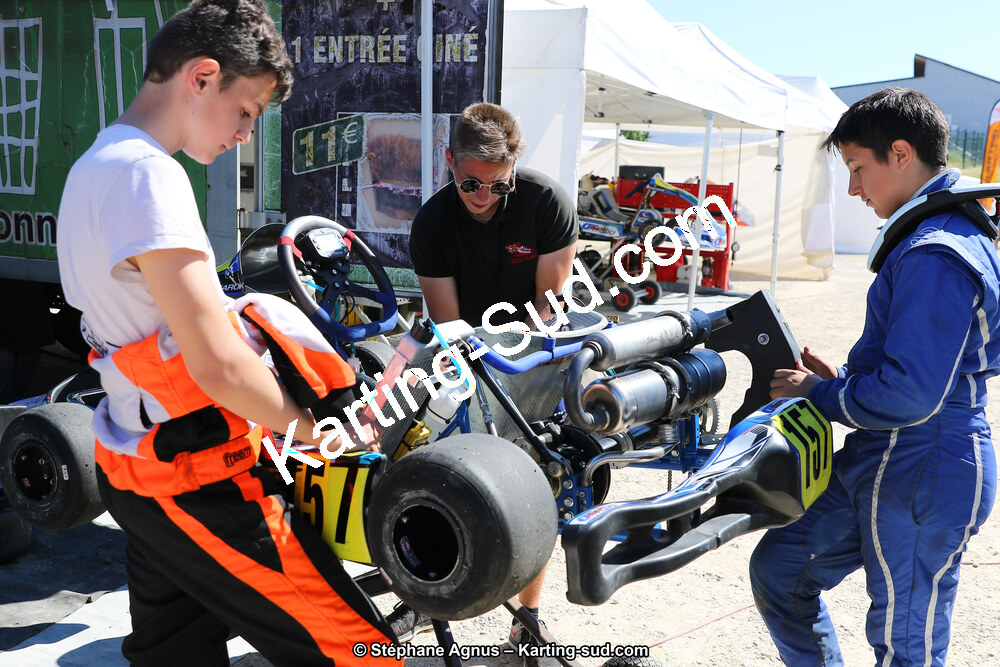 01 & 02/06/2019 : 4ème manche du Championnat du Sud à Ganges (Photos Stéphane Agnus) 2019 — karting