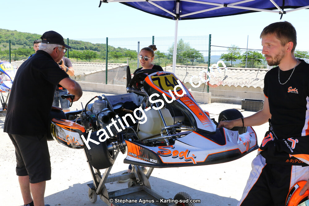 01 & 02/06/2019 : 4ème manche du Championnat du Sud à Ganges (Photos Stéphane Agnus) 2019 — karting