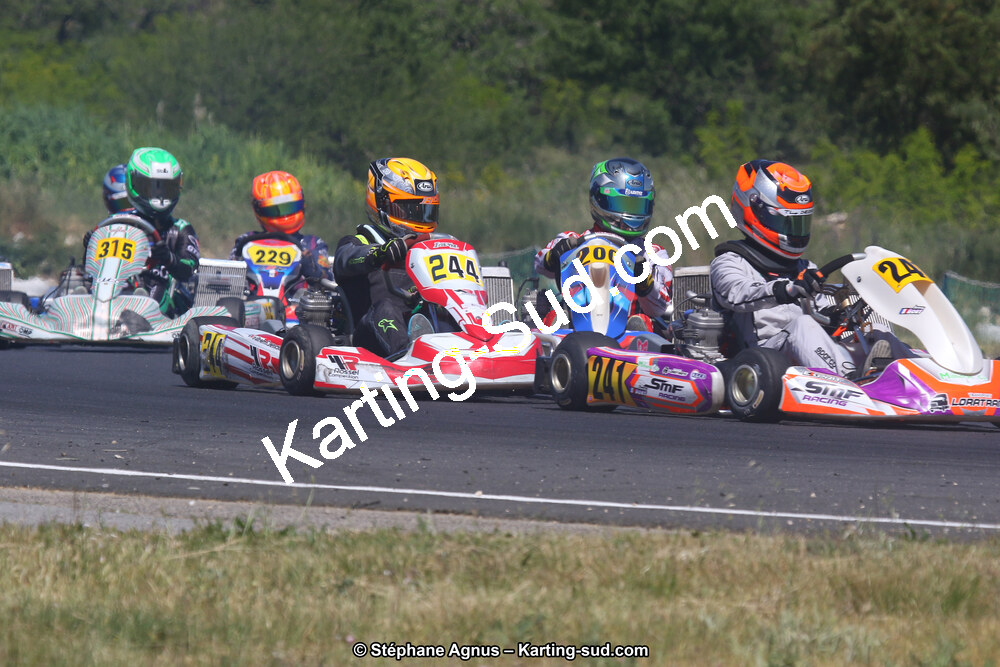 01 & 02/06/2019 : 4ème manche du Championnat du Sud à Ganges (Photos Stéphane Agnus) 2019 — karting