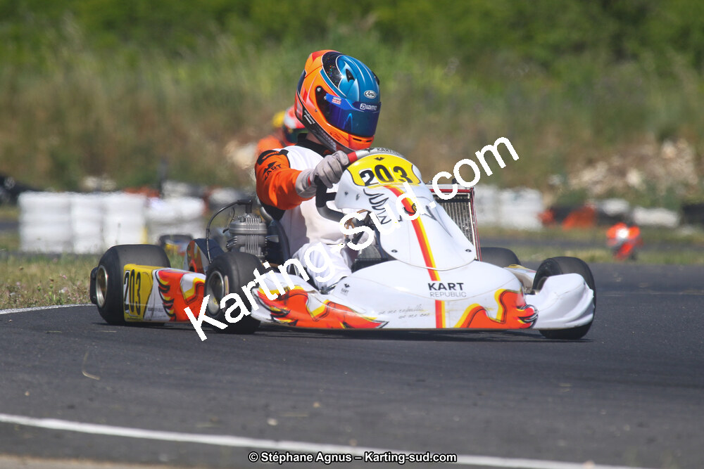 01 & 02/06/2019 : 4ème manche du Championnat du Sud à Ganges (Photos Stéphane Agnus) 2019 — karting