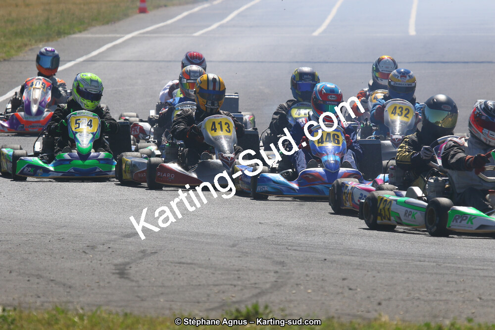 01 & 02/06/2019 : 4ème manche du Championnat du Sud à Ganges (Photos Stéphane Agnus) 2019 — karting