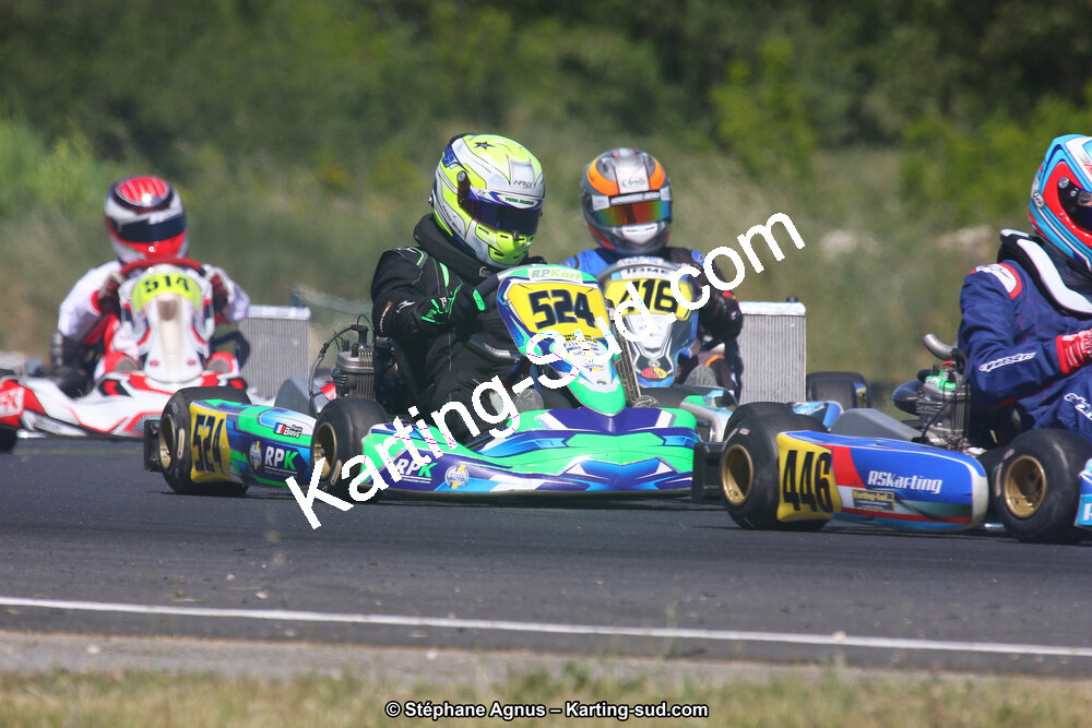 01 & 02/06/2019 : 4ème manche du Championnat du Sud à Ganges (Photos Stéphane Agnus) 2019 — karting