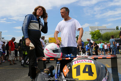 Romane DIDIER — 23/06/2019 : 2ème manche du Championnat de France Superkart et Grand Prix Camion à Nogaro (Photos Stéphane Agnus) 2019 — karting