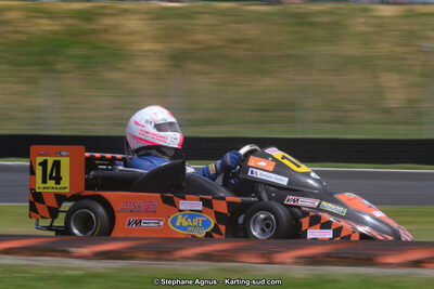 Romane DIDIER — 23/06/2019 : 2ème manche du Championnat de France Superkart et Grand Prix Camion à Nogaro (Photos Stéphane Agnus) 2019 — karting