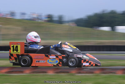 Romane DIDIER — 23/06/2019 : 2ème manche du Championnat de France Superkart et Grand Prix Camion à Nogaro (Photos Stéphane Agnus) 2019 — karting