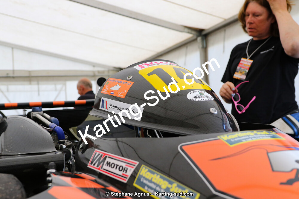 Romane DIDIER — 23/06/2019 : 2ème manche du Championnat de France Superkart et Grand Prix Camion à Nogaro (Photos Stéphane Agnus) 2019 — karting